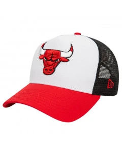 Chicago Bulls New Era 9FORTY A-Frame Trucker NBA kapa