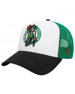 Boston Celtics New Era 9FORTY A-Frame Trucker NBA Cappellino