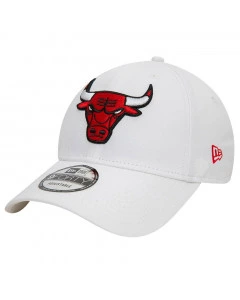 Chicago Bulls  New Era 9FORTY Sidepatch White kapa