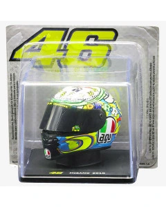 Valentino Rossi VR46 Misano 2010 AGV Mini čelada 1:5