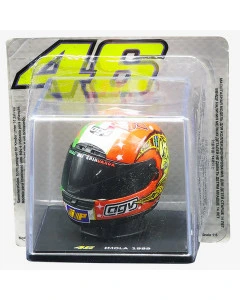 Valentino Rossi VR46 Imola 1999 AGV Mini čelada 1:5