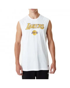 Los Angeles Lakers New Era Team Logo Tank T-Shirt