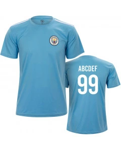 Manchester City N°1 Poly Training T-Shirt Jersey (Optional printing +16€)