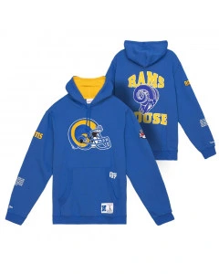 Los Angeles Rams Mitchell and Ness Team Origins duks sa kapuljačom