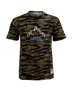 Los Angeles Lakers Mitchell & Ness Tiger Camo Oversized T-Shirt