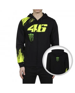 Valentino Rossi VR46 Monster Energy felpa con cappuccio