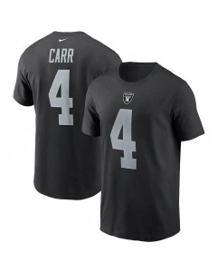 Derek Carr 4 Las Vegas Raiders Nike Player T-Shirt