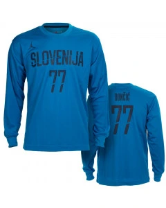 Slovenija Jordan KZS Shoot Warm-Up T-Shirt Dončić 77