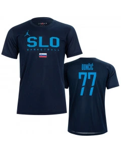 Slowenien Jordan KZS Practice T- Shirt Dončić 77