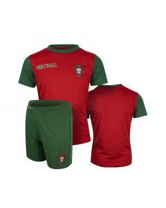 FPF Portugal Fan Kinder Training Trikot Komplet Set