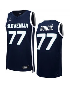 Slovenia Jordan KZS Limited Rode Jersey Dončić 77