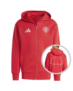 Manchester United Adidas Anthem jakna s kapuco 