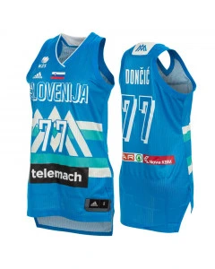 Slovenia Adidas KZS Away Womens Jersey Dončić 77