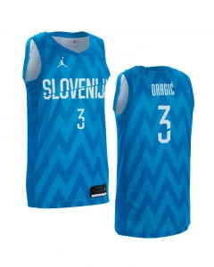 Slovenija Jordan KZS Swingman Away dres Dragić 3