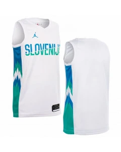 Slovenia Jordan KZS Swingman Home Jersey 