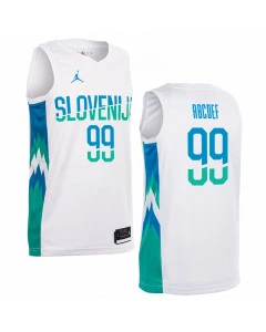 Slovenia Jordan KZS Swingman Home Jersey (Optional printing +25€)