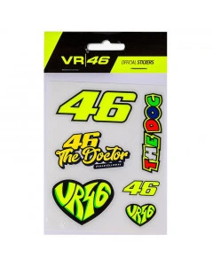 Valentino Rossi VR46 Small Sticker Set adesivi