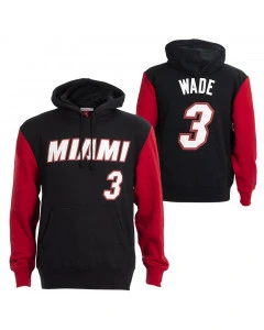 Dwyane Wade 3 Miami Heat 2006 Mitchell and Ness Fashion Fleece pulover sa kapuljačom