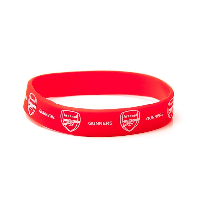 Arsenal Silikon Armband