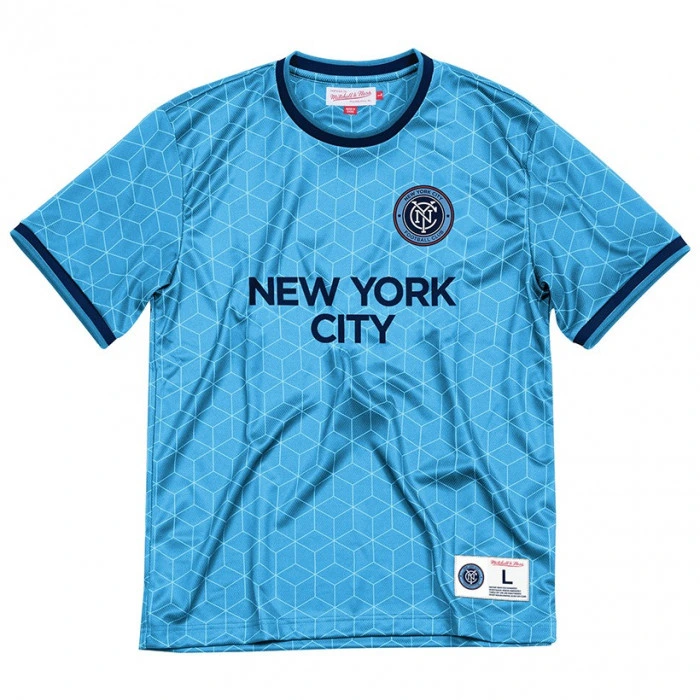 New York City FC Mitchell & Ness Equaliser Top T-Shirt