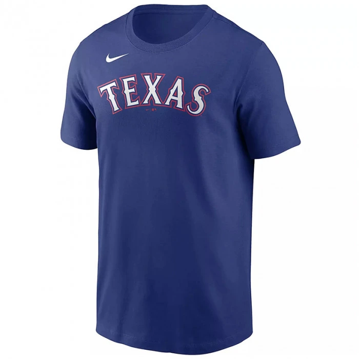 Texas Rangers Nike Fuse Wordmark Cotton majica 