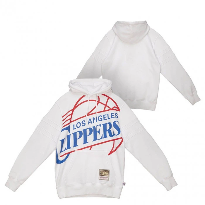 Los Angeles Clippers Mitchell & Ness Big Face 2.0 Substantial Hoodie