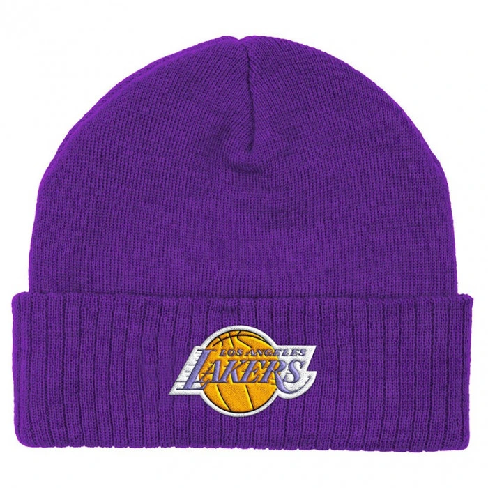 Los Angeles Lakers Mitchell & Ness HWC Fandom Wintermütze