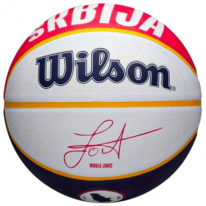 Nikola Jokić Srbija Wilson Player Local Outdoor pallone da pallacanestro 7