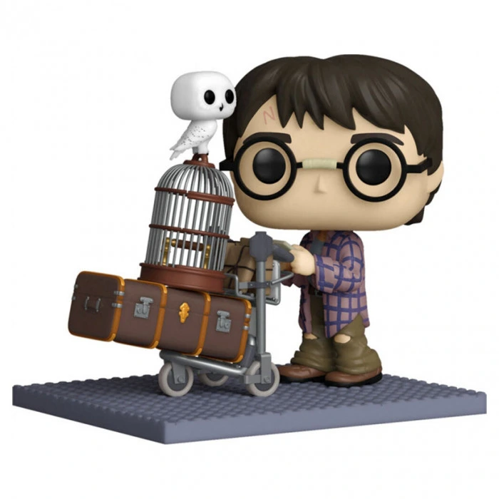 Harry Potter Funko POP! HP ANNIVERSARY Harry pushing trolley Figur