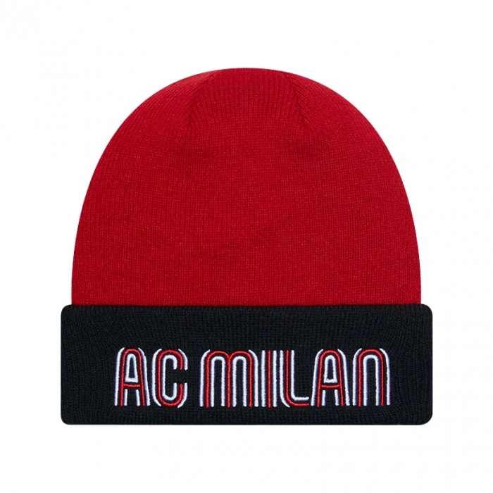 AC Milan New Era Cuff Pulse Youth Kids Beanie