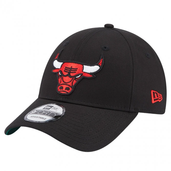 Chicago Bulls New Era 9FORTY Team Side Patch Cap