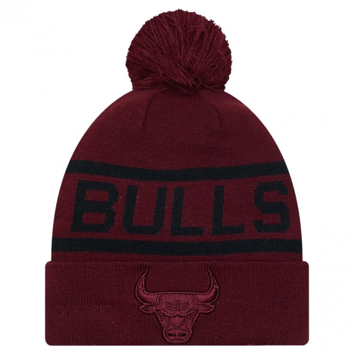 Chicago Bulls New Era Tonal Jake Bobble Beanie