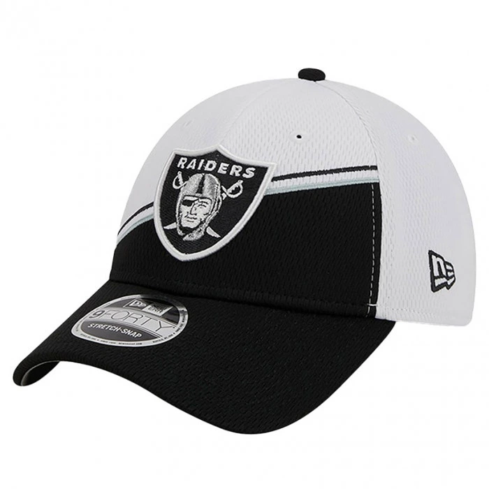 Las Vegas Raiders New Era 9FORTY NFL Sideline 2023 Stretch Snap Cap