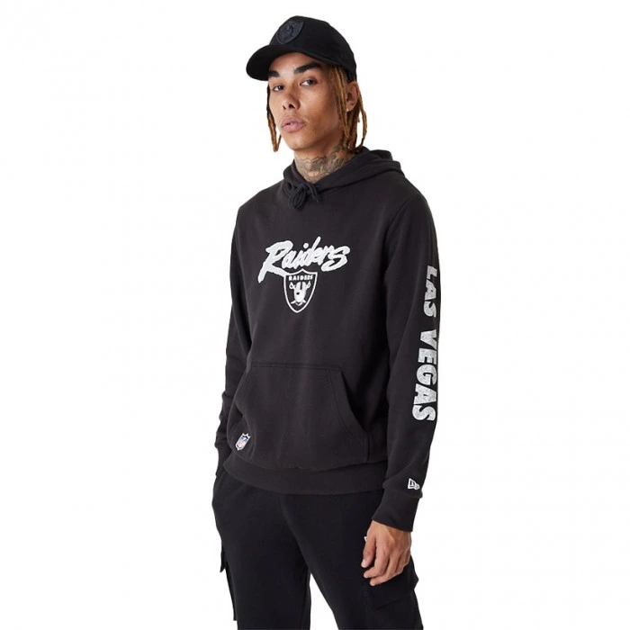 Las Vegas Raiders New Era Team Logo Kapuzenpullover Hoody