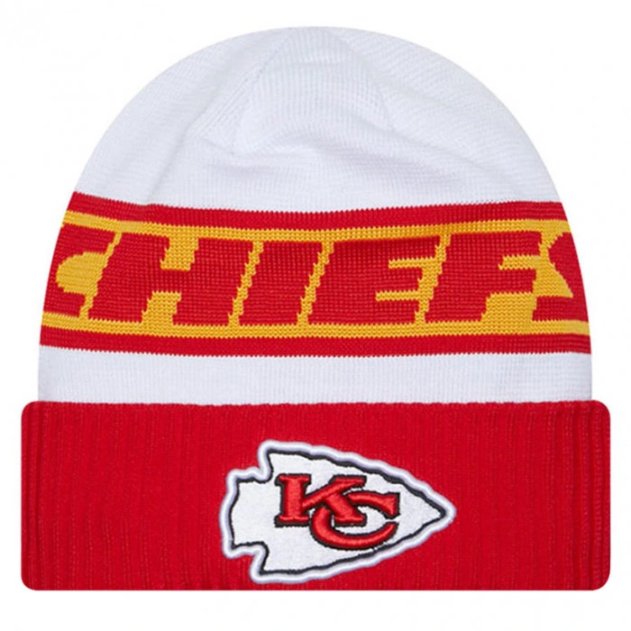 Kansas City Chiefs New Era NFL Sideline 2023 Techknit Beanie