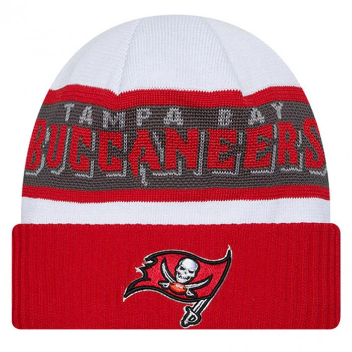 Tampa Bay Buccaneers New Era NFL Sideline 2023 Techknit Beanie