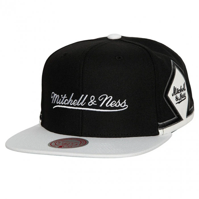 Mitchell and Ness Diamond Black White kapa