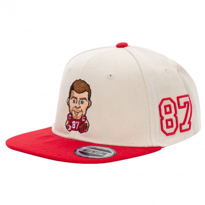 Travis Kelce 87 NFLPA Emoji Cap