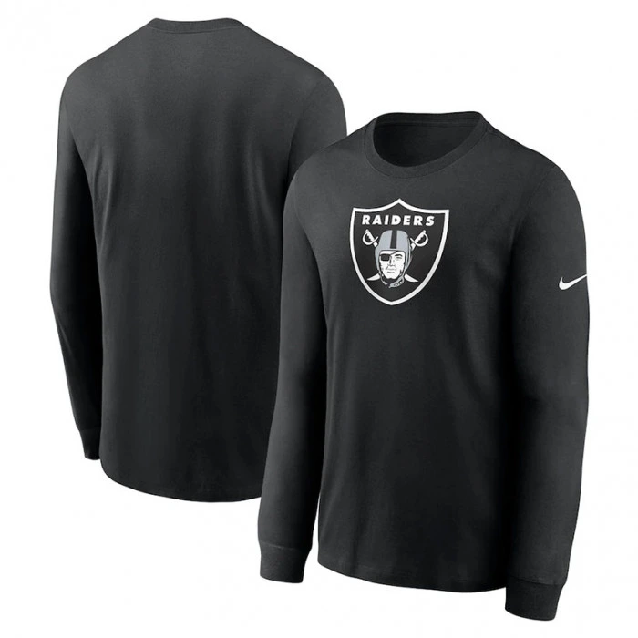 Las Vegas Raiders Nike Essential Cotton LS Logo majica