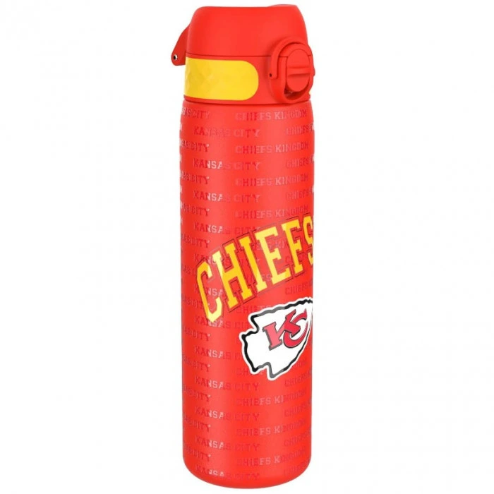 Kansas City Chiefs Ion8 Leak Proof Slim Stainless Steel 20oz Bottle 600 ml 