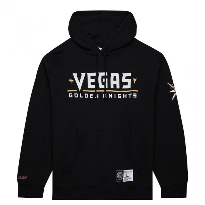 Vegas Golden Knights Mitchell and Ness Game Current Logo Hoodie