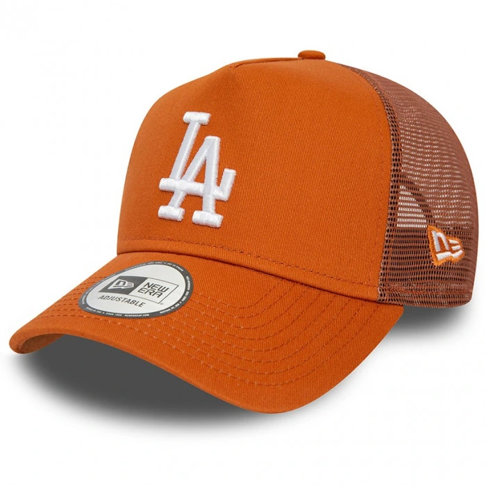 Los Angeles Dodgers New Era A-Frame Trucker League Essential Cap