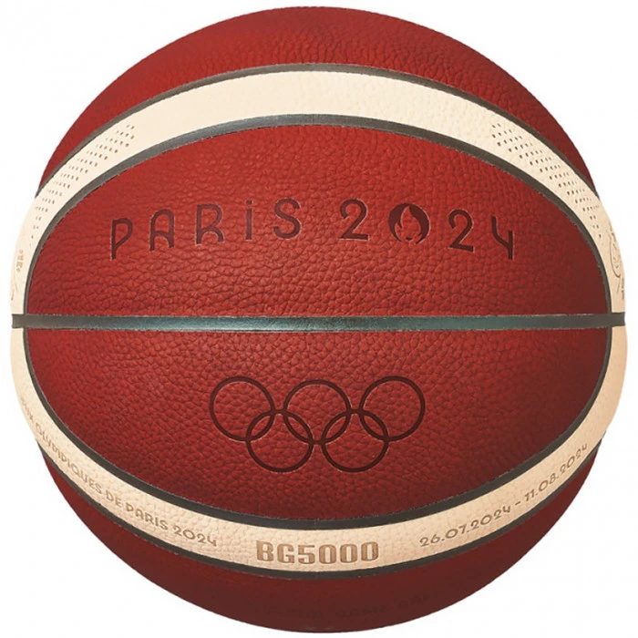 Molten B7G5000 Olympic Games Paris 2024 Official Game Ball Basketball 7