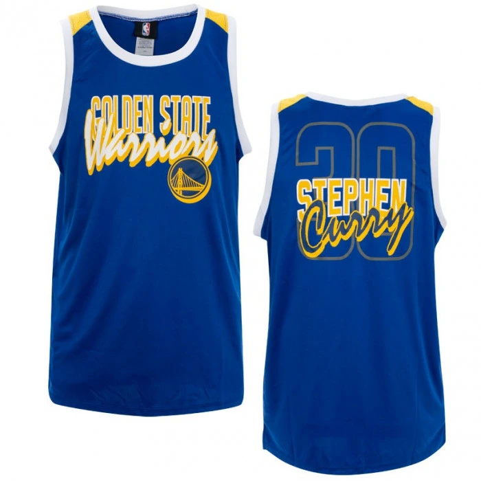 Stephen Curry 30 Golden State Warriors Crew Neck Shooter Tank dres