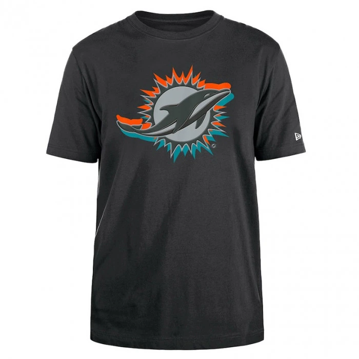 Miami Dolphins New Era 2024 Draft Charcoal T-shirt