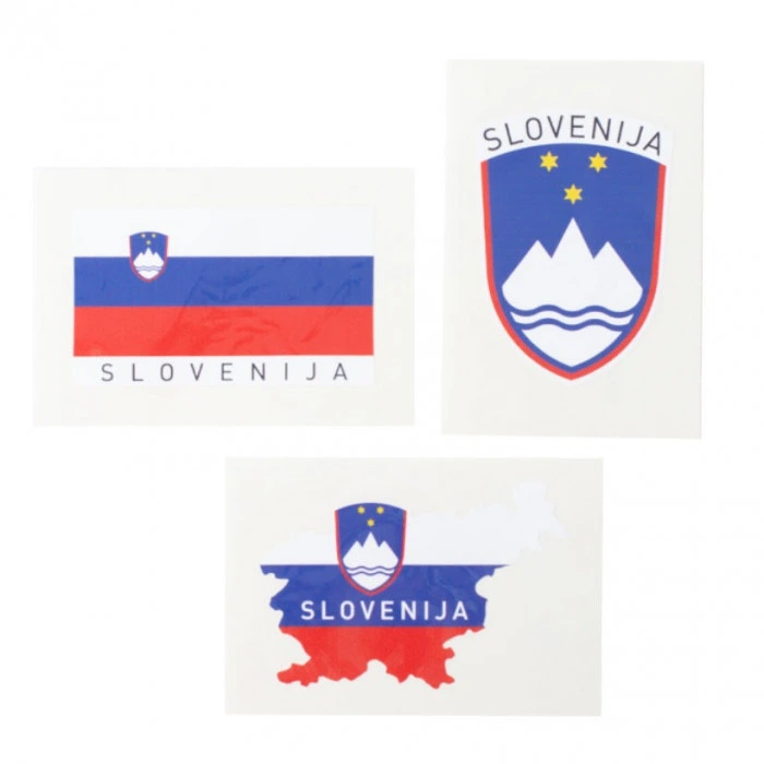 Slovenia 3x Sticker 