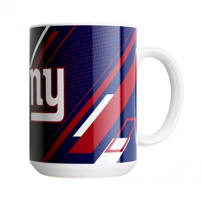 New York Giants Diagonal Jumbo Mug