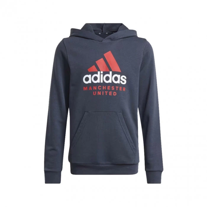 Manchester United Adidas maglione con cappuccio per bambini