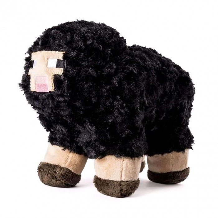 Minecraft Jinx Black Sheep Plush 10\
