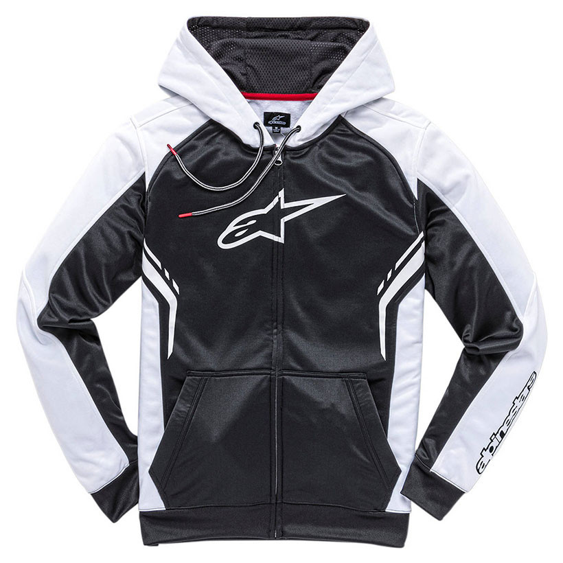 alpinestars zip up hoodie